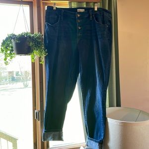 Ava Viv Button Up Jeans 18W